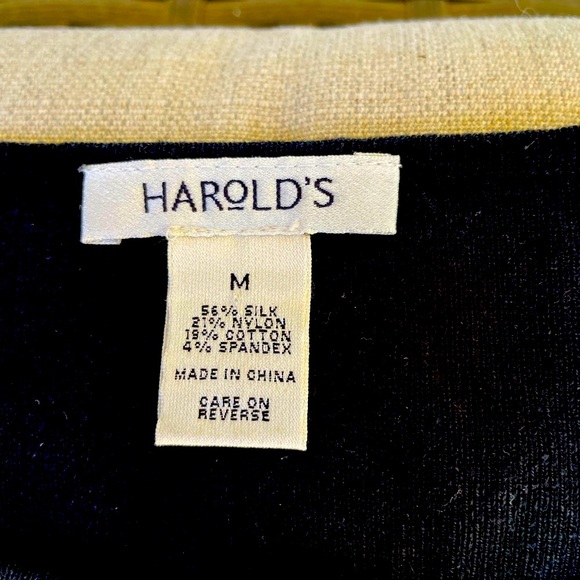 Harold’s, Black, Tank Top, Size Medium - Picture 5 of 5